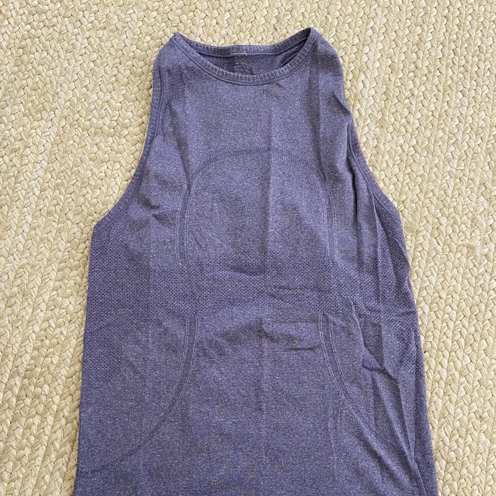 lululemon athletica Purple Sleeveless Muscle Tank